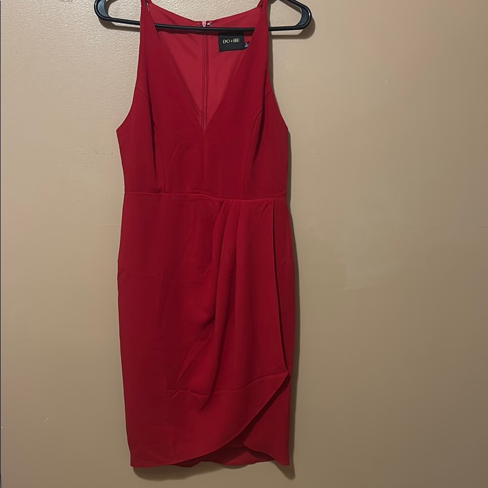 DO+BE Red Sleeveless Dress